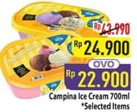 Promo Harga Campina Ice Cream 700 ml - Hypermart