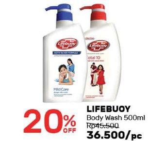 Promo Harga LIFEBUOY Body Wash 500 ml - Guardian