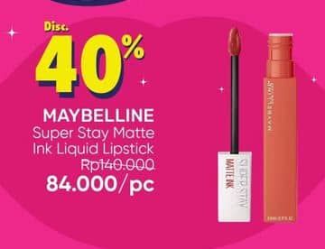 Promo Harga Maybelline Super Stay Matte Ink  - Guardian