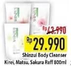 Promo Harga Shinzui Body Cleanser Kirei, Matsu, Sakura 800 ml - Hypermart