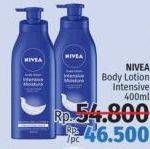 Promo Harga NIVEA Body Lotion Intensive Moisture 400 ml - LotteMart