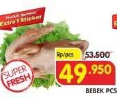 Promo Harga Bebek  - Superindo