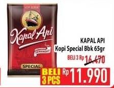 Promo Harga Kapal Api Kopi Bubuk Special 65 gr - Hypermart