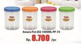 Promo Harga LION STAR Amaro Pot PP-74 1000 ml - Hari Hari