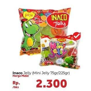 Promo Harga INACO Mini Jelly per 5 cup 15 gr - Carrefour