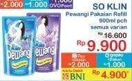 Promo Harga So Klin Pewangi All Variants 900 ml - Indomaret