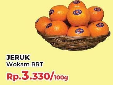 Promo Harga Jeruk Wokam RRT per 100 gr - Yogya