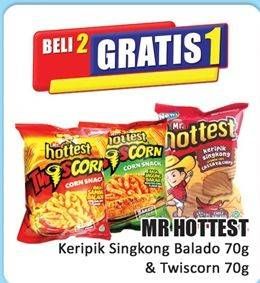 Promo Harga Mr Hottest Keripik Singkong/Twistcorn  - Hari Hari