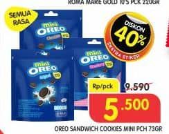 Promo Harga Oreo Mini Biskuit Sandwich All Variants 67 gr - Superindo