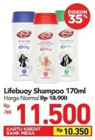 Promo Harga LIFEBUOY Shampoo 170 ml - Carrefour