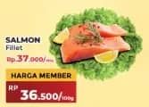 Promo Harga Salmon Fillet per 100 gr - Yogya