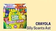 Promo Harga CRAYOLA Crayons Silly Scents  - Alfamidi