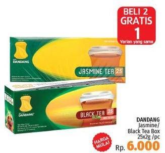 Promo Harga Dandang Teh Celup Black Tea per 25 pcs 2 gr - LotteMart