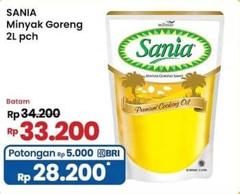 Promo Harga Sania Minyak Goreng 2000 ml - Indomaret