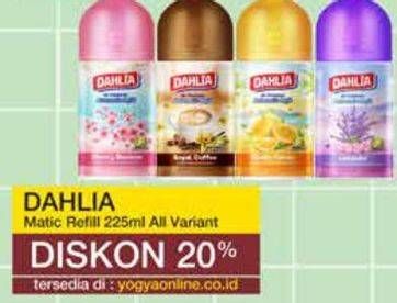 Promo Harga Dahlia Freshgo Matic All Variants 225 ml - Yogya