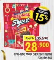 Promo Harga Beng-beng Share It Festive per 30 pcs 9 gr - Superindo