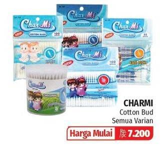 Promo Harga CHARMI Cotton Buds All Variants  - Lotte Grosir