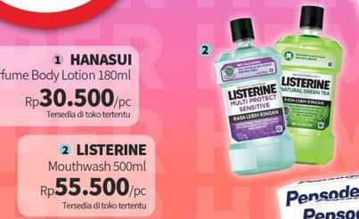 Promo Harga Listerine Mouthwash Antiseptic 500 ml - Guardian