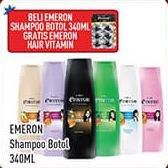 Promo Harga EMERON Shampoo 340 ml - Hypermart