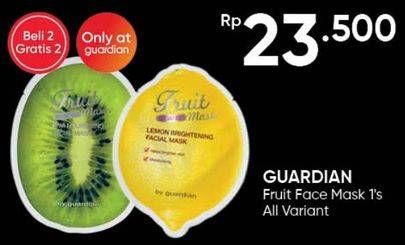 Promo Harga GUARDIAN Fruit Mask All Variants  - Guardian