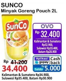 Promo Harga Sunco Minyak Goreng 2000 ml - Alfamart