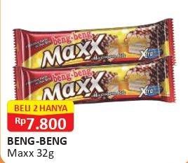 Promo Harga Beng-beng Wafer Chocolate Maxx 32 gr - Alfamart