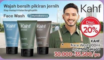 Promo Harga Kahf Face Wash 100 ml - Guardian