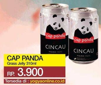 Promo Harga CAP PANDA Minuman Kesehatan Cincau 310 ml - Yogya