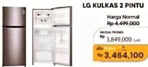 Promo Harga LG Kulkas 2 Pintu  - Carrefour