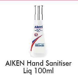 Promo Harga AIKEN Hand Sanitizer 100 ml - Alfamart