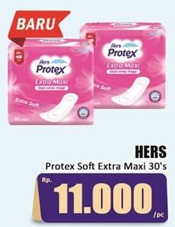 Promo Harga Hers Protex Soft Care Extra Maxi 30 pcs - Hari Hari