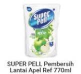 Promo Harga SUPER PELL Pembersih Lantai Fresh Apple 770 ml - Alfamart