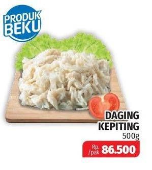 Promo Harga Daging Kepiting per 500 gr - Lotte Grosir