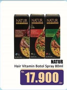 Promo Harga NATUR Hair Vitamin 80 ml - Hari Hari