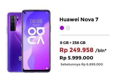 Promo Harga HUAWEI Nova 7  - Erafone