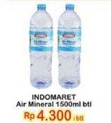 Promo Harga INDOMARET Air Mineral 1500 ml - Indomaret