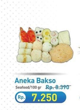 Promo Harga Aneka Bakso Seafood per 100 gr - Hypermart