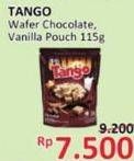 Promo Harga TANGO Wafer Chocolate, Vanilla Milk 115 gr - Alfamidi