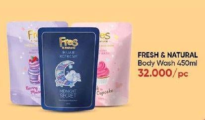 FRES & NATURAL Body Wash 450ml