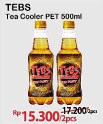 Promo Harga Tebs Tea With Soda 500 ml - Alfamart