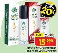 Promo Harga Safe Care Minyak Angin Aroma Therapy Strong 10 ml - Superindo