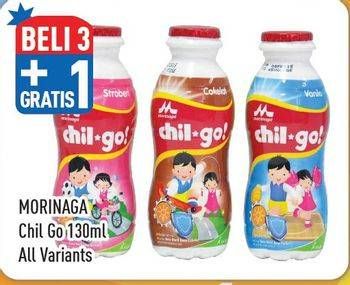 Promo Harga MORINAGA Chil Go UHT All Variants 130 ml - Hypermart