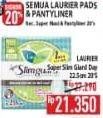 Promo Harga Laurier Super Slimguard Day 22.5 Cm 20 pcs - Hypermart