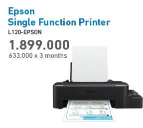 Promo Harga EPSON Printer L 120  - Electronic City