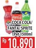 Promo Harga COCA COLA Minuman Soda 1500 ml - Hypermart