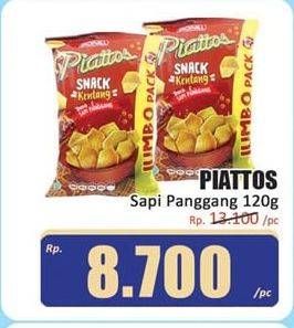 Promo Harga PIATTOS Snack Kentang Sapi Panggang 120 gr - Hari Hari