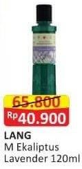 Promo Harga Cap Lang Minyak Ekaliptus Aromatherapy Lavender 120 ml - Alfamart