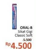 Promo Harga Oral B Toothbrush Classic Ultra Thin Soft  - Alfamidi