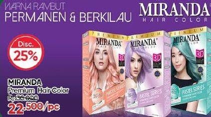 Promo Harga Miranda Hair Color Premium 60 ml - Guardian