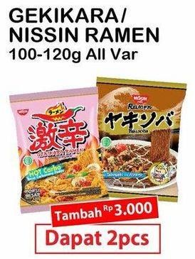 Promo Harga Gekikara/ Nissin Ramen  - Alfamart